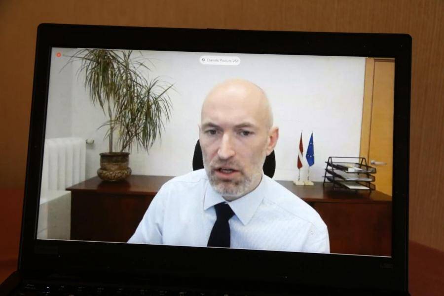 Министр здравоохранения Даниэль Павлютс.