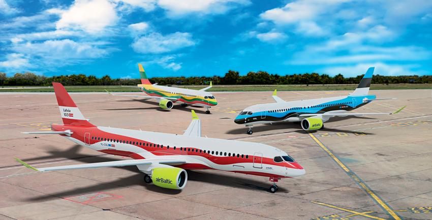 Убытки латвийской национальной авиакомпании airBaltic превысили 100 млн евро