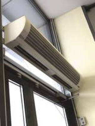 Занавеска из воздуха