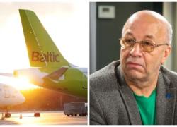 «Я был поражен свинским отношением» - Данусевича сняли с рейса «airBaltic», грозя полицией