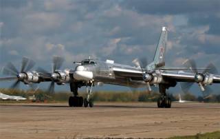 Упал и взорвался российский стратегический бомбардировщик Ту-95