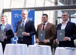 Новая коалиция Рижской думы подписала договор о сотрудничестве