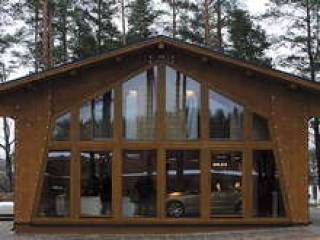 Дом-конструктор собирается менее чем за месяц.