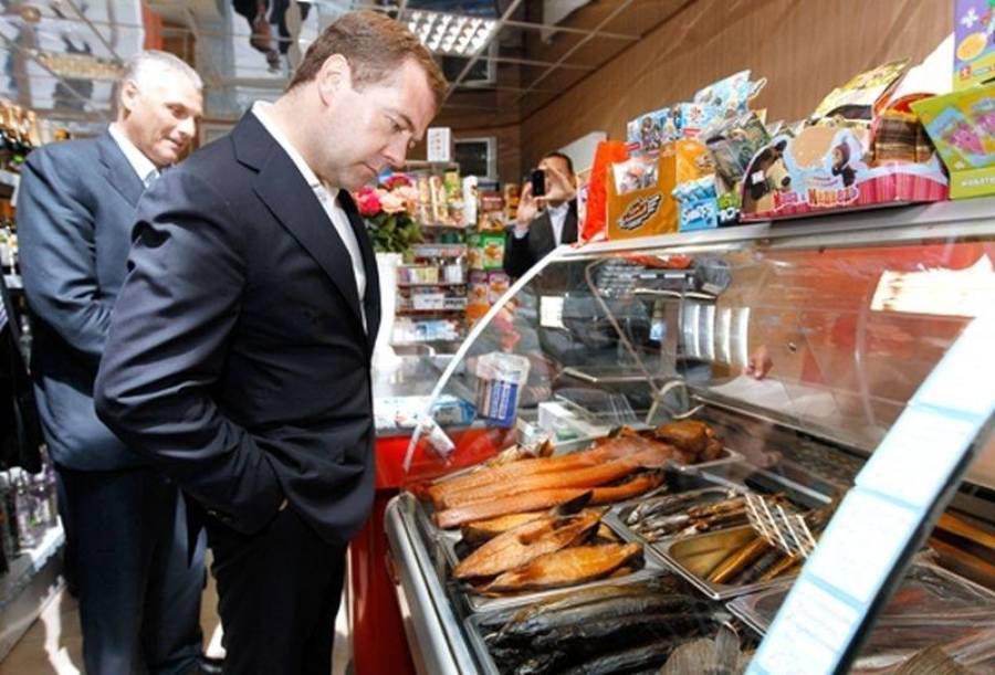 Глава правительства РФ Дмитрий Медведев