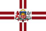 Штандарт президента Латвии. 