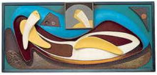 “Клеопатра” (1957) Александра Архипенко. 96,5 x 213,3 см.