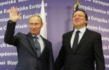 Владимир Путин (слева) и Жозе Мануэл Баррозу 