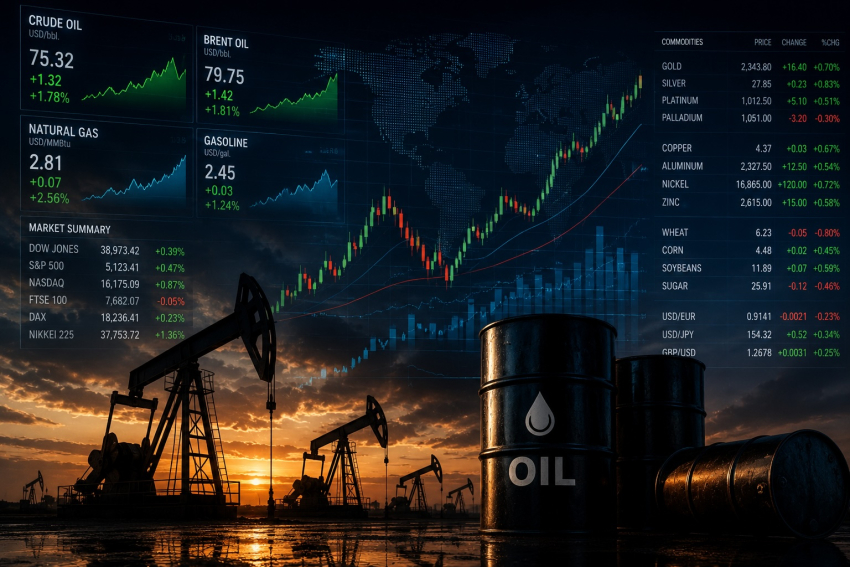 Геополитика как &laquo;фон&raquo;: рынки растут, нефть реагирует на новости