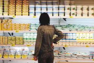 Рост цен на продукты хорошо подстегивает инфляцию.