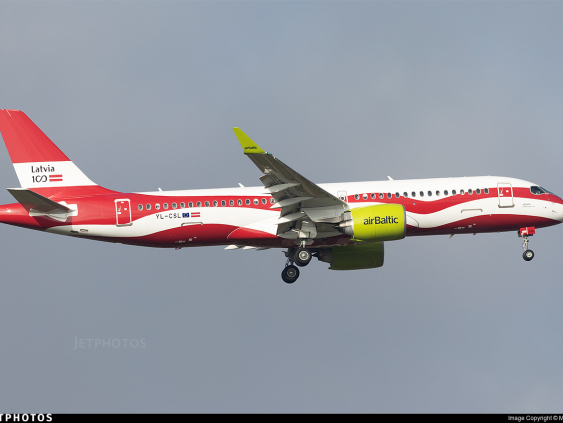 Основной капитал airBaltic будет снижен на 571 млн евро