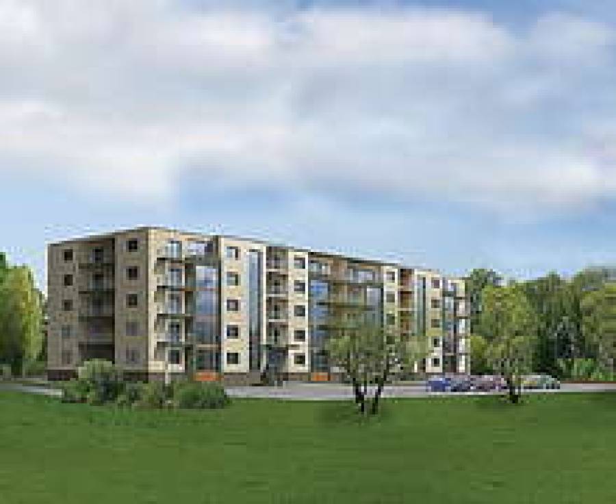 Дом расположится в хорошем месте Зиепниеккалнса.