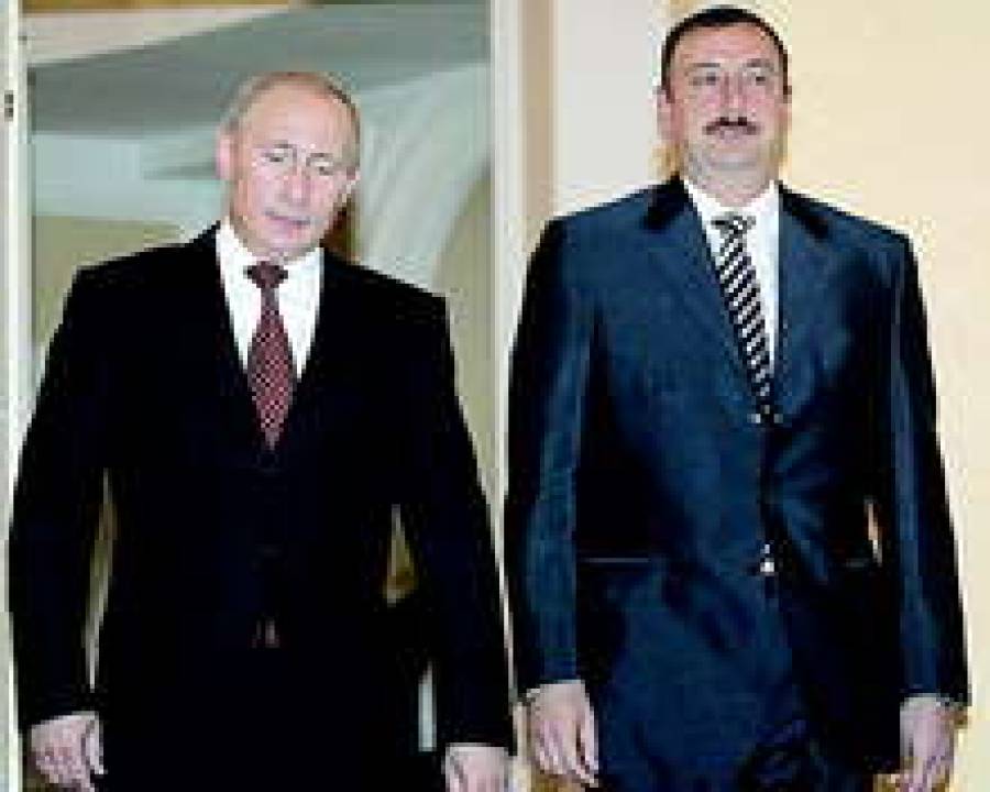 В.Путин не смог договориться с И.Алиевым по ценам на газ.