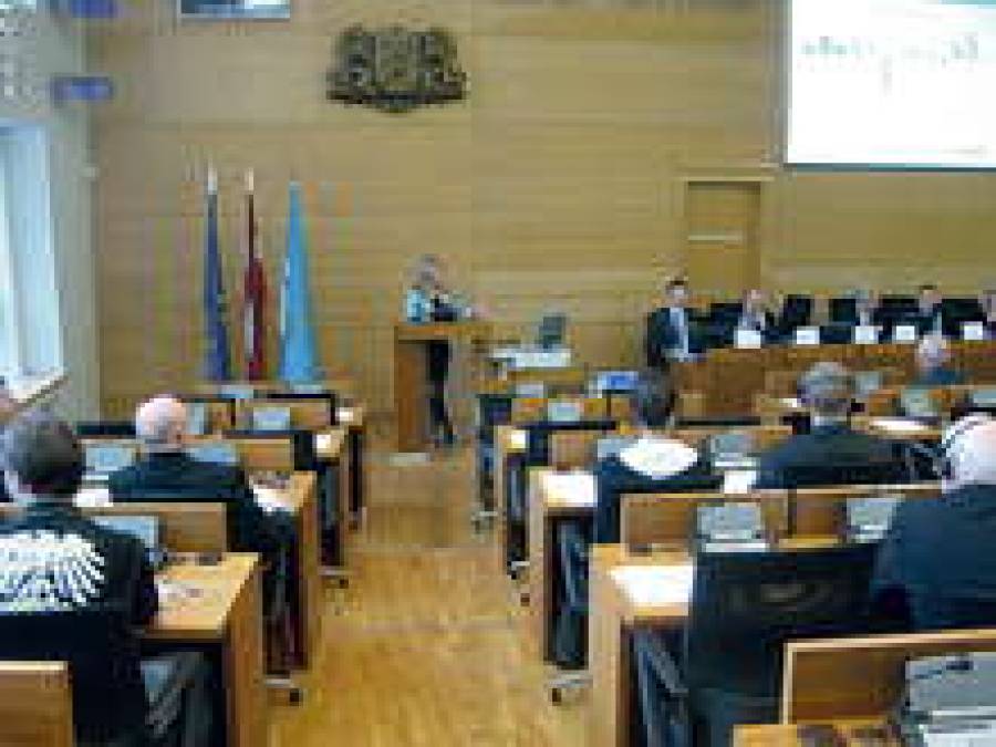 На деловом пространстве Латвии