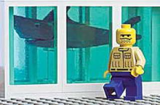 Современное искусство, сложенное из Lego