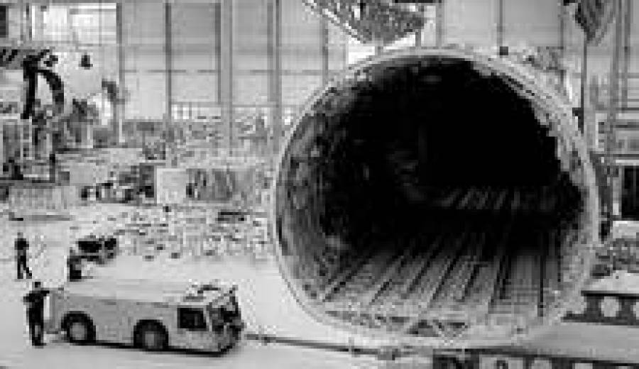 Сборочный цех компании Airbus.