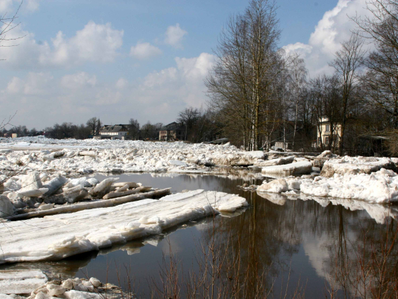 Во время ледохода в этом году прогнозируется повышенный риск наводнений
