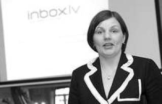 Исполнительный директор Inbox.lv Рудите Сприньге прогнозирует утроение оборота за 5 лет.