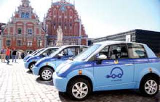 Rīgas satiksme сейчас эксплуатирует пять электрокаров Th!nk City.