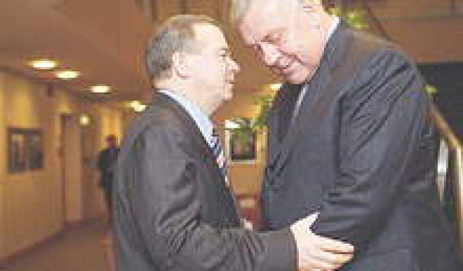 Айвар Лембергс и Мамерт Вайвадс.