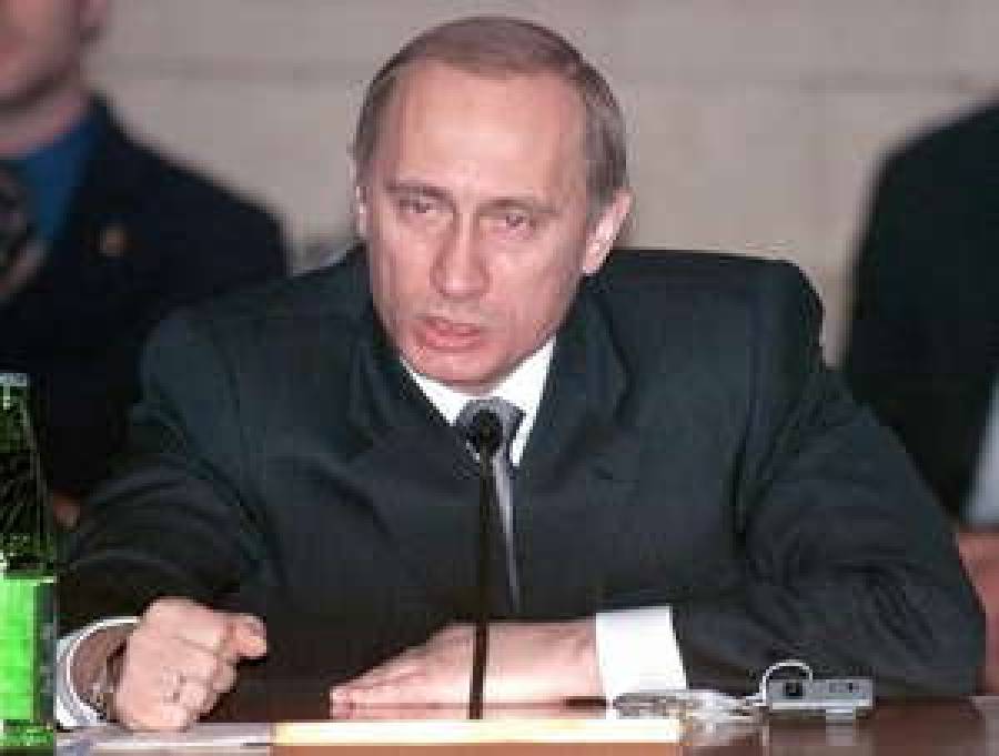  И.о. президента России В.ПУТИН шутить не намерен. 