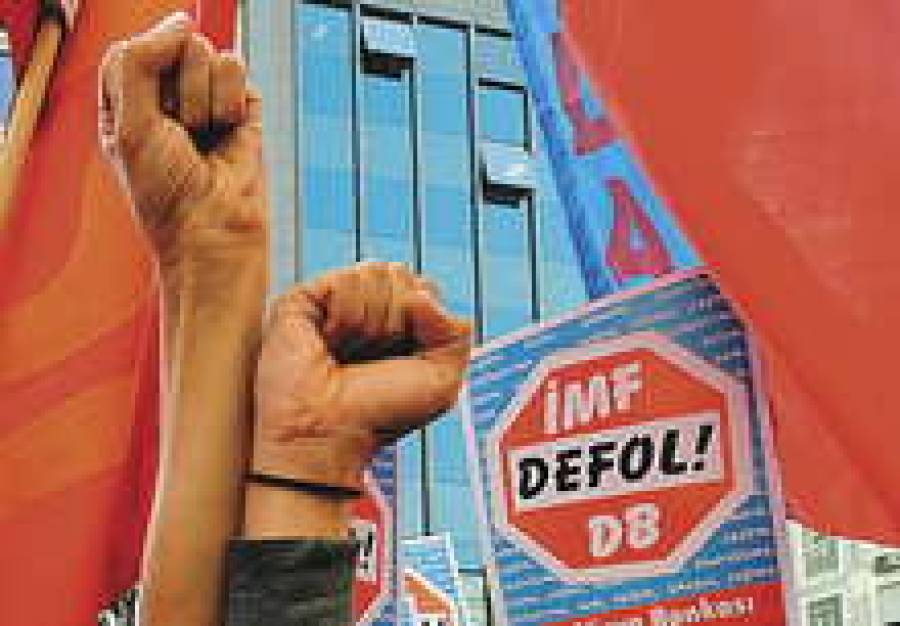 Сессия МВФ в Стамбуле сопровождалась протестами.