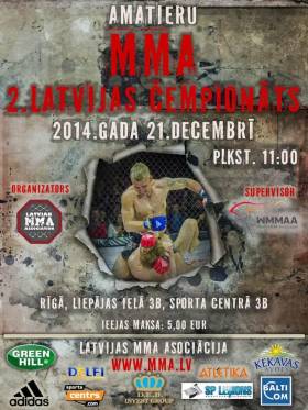 Чемпионат Латвии MMA: финальный аккорд на улице Лиепаяс