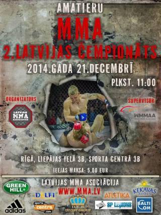 Чемпионат Латвии MMA: финальный аккорд на улице Лиепаяс