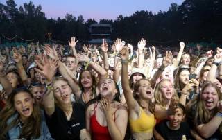 Когда фестиваль Positivus проходил в Салацгриве, денег налогоплательщиков ему не полагалось.