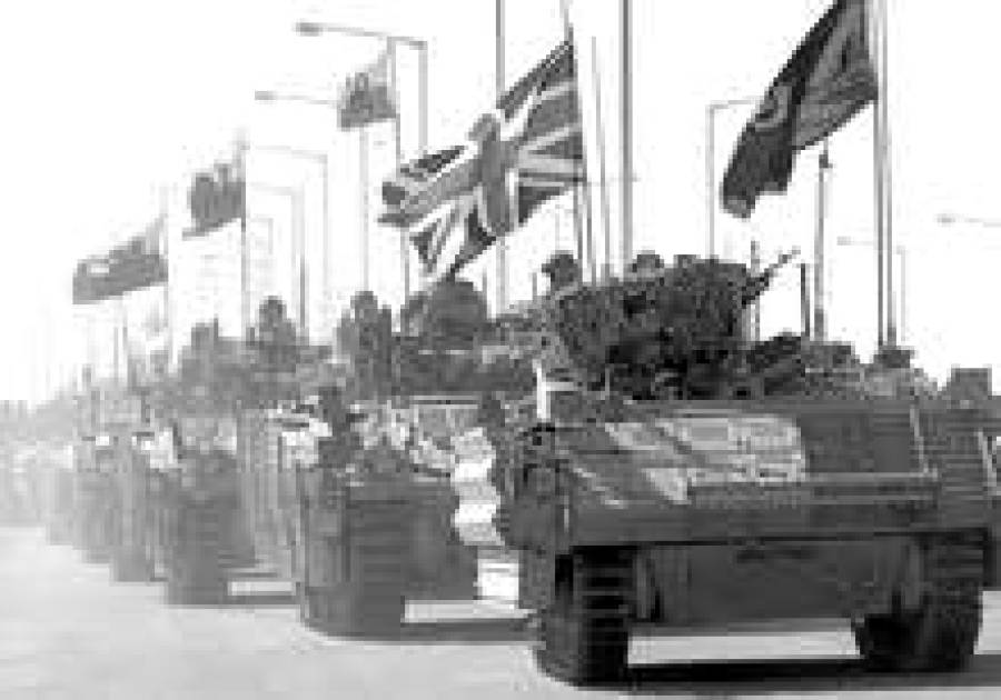 После ухода из Басры британские военные были передислоцированы на иранскую границу.
