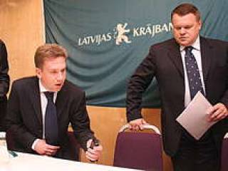 Совладельцы банка Snoras В.Антонов и Р.Баранаускас.