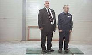 Начато производство закаленного стекла