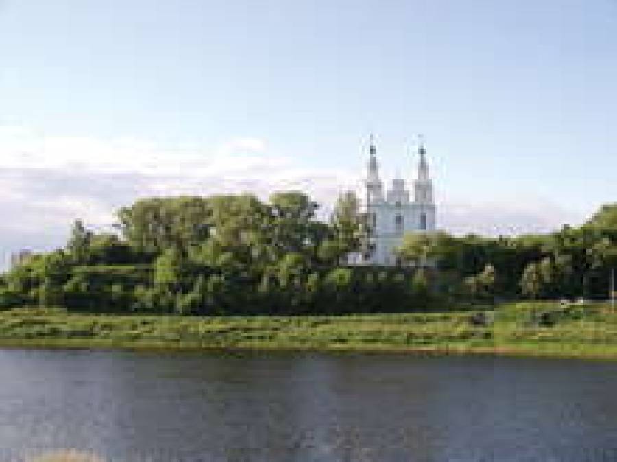 Полоцк, самый древний город Белоруссии.