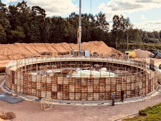 Начато строительство 3-й очереди модернизации биогазовой станции