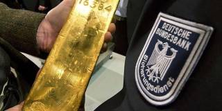 Германия ускоренно сгребает золото из-за рубежа
