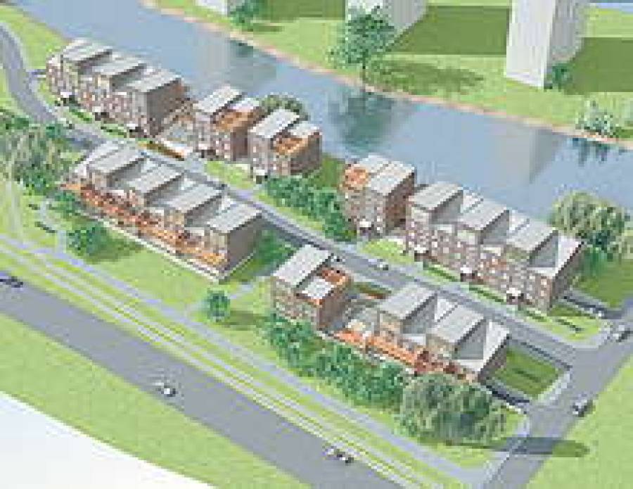 Комплекс Rietumu krasts &mdash; первый в Лиепае со времен восстановления независимости.