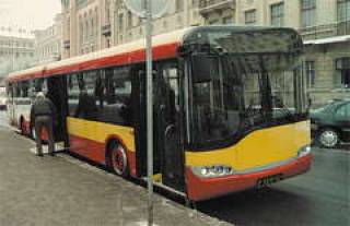 Автобусы едут в Ригу