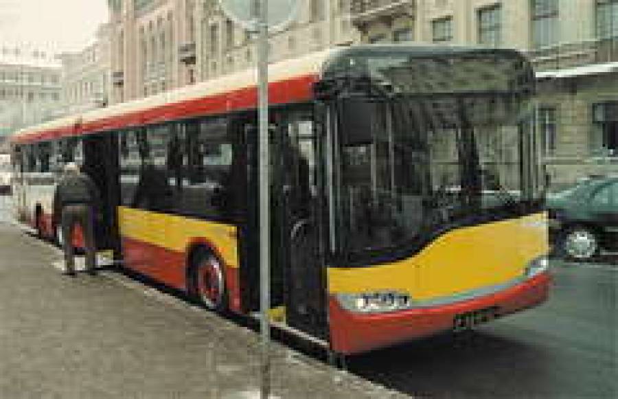 Автобусы едут в Ригу