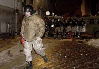Резиновых пуль у полиции в Старой Риге не было. Огнетушители — да, были.