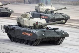 Немцы утверждают, что русские увели у них танк «Армата»