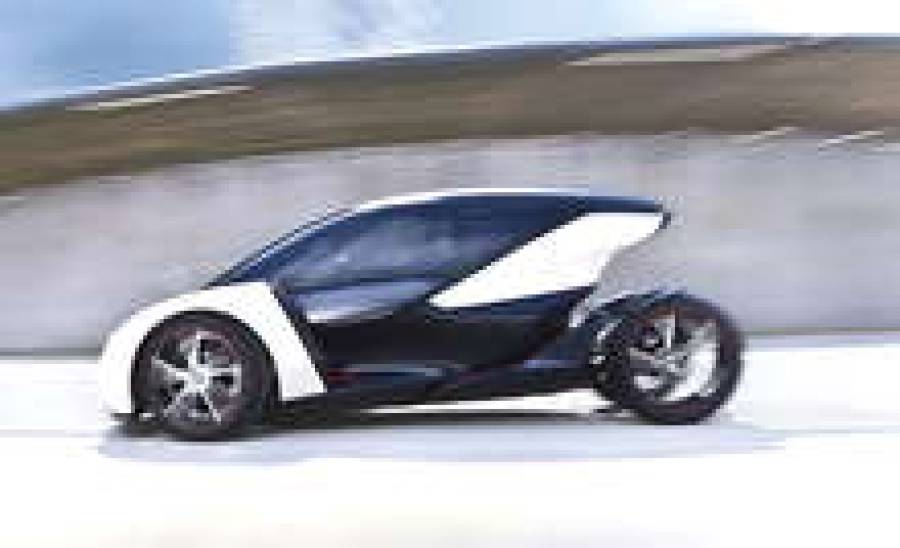 Opel Tandem Concept — одна из самых экономичных моделей, представленных на автосалоне.