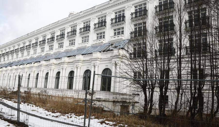 Санаторий &quot;Кемери&quot; в его нынешней &quot;красе&quot;.