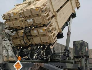 Пусковой комплекс системы Patriot для ракет PAC-3.