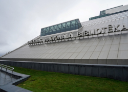 В Латвийской национальной библиотеке начато строительство солнечного парка