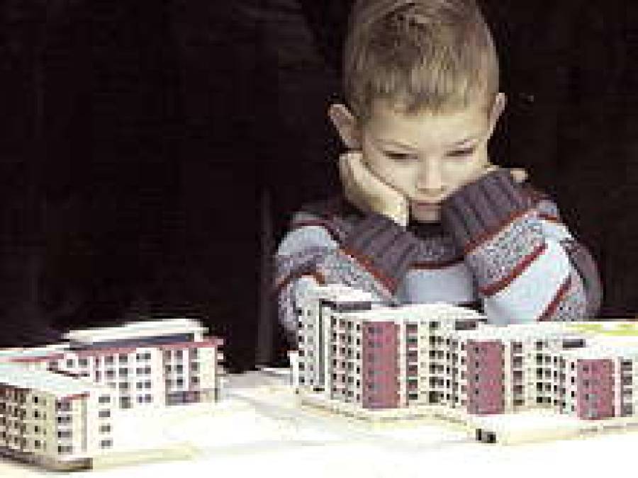 Будущие архитекторы еще не подросли.