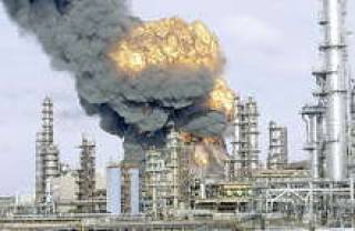 Mažeikiu nafta погорела