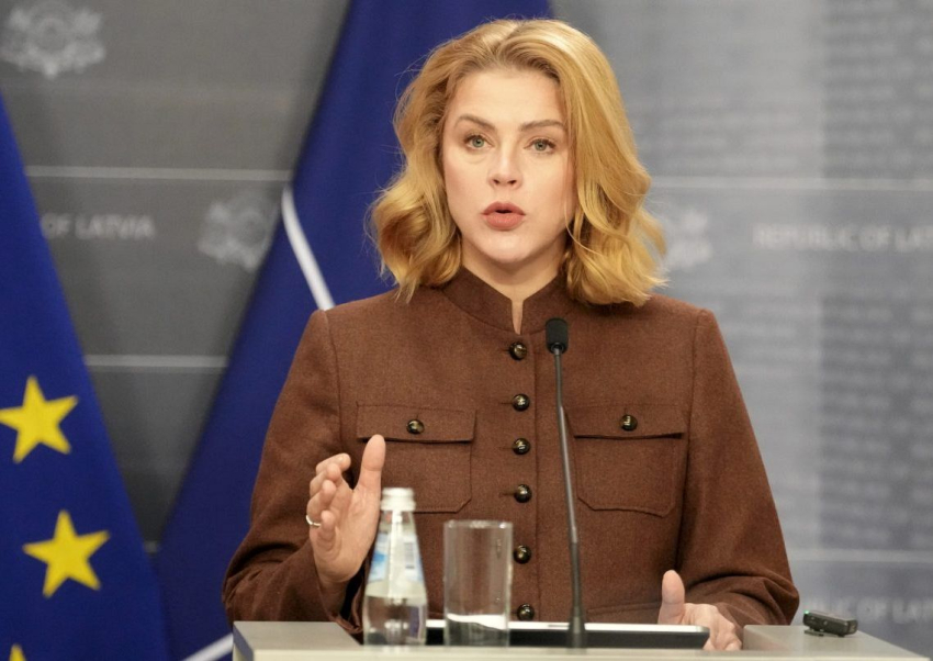 Эвика Силиня прокомментировала кредит Украине в размере 90 млрд евро