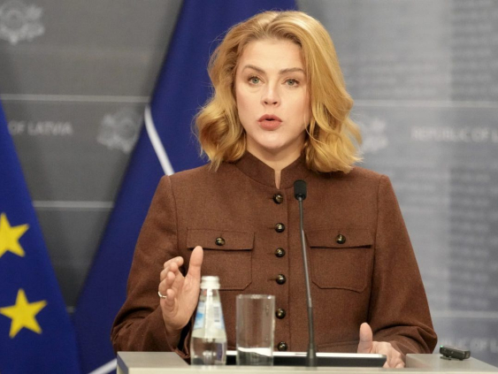 Эвика Силиня прокомментировала кредит Украине в размере 90 млрд евро