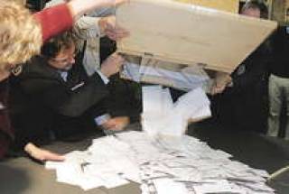 На участки пришли всего 62,63% граждан имеющих право голоса.