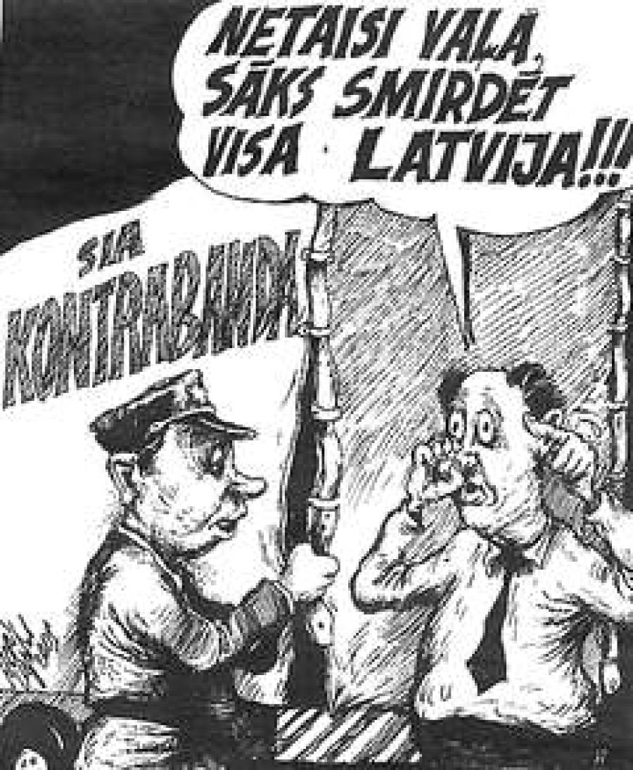  &quot;Не открывай, начнет вонять вся Латвия&quot;.
