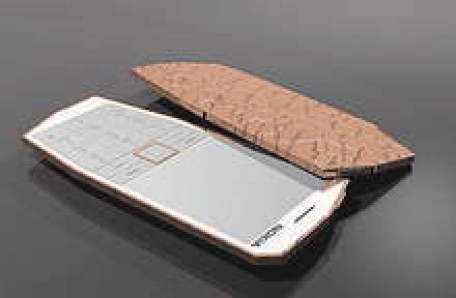 Для подзарядки Nokia E-Cu достаточно любого источника тепла.